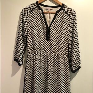 Banana Republic Dress. Black and white checkered.